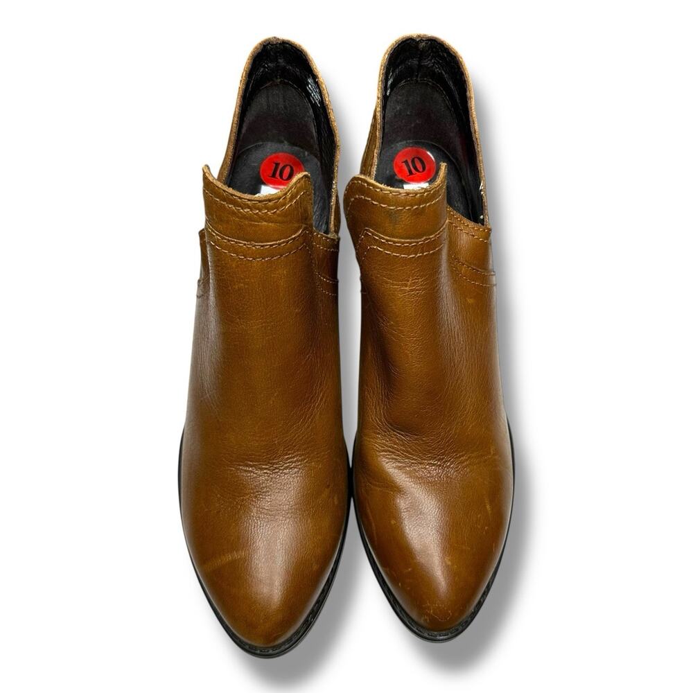 Steve Madden Tan Heeled Boots - Picture 3 of 13